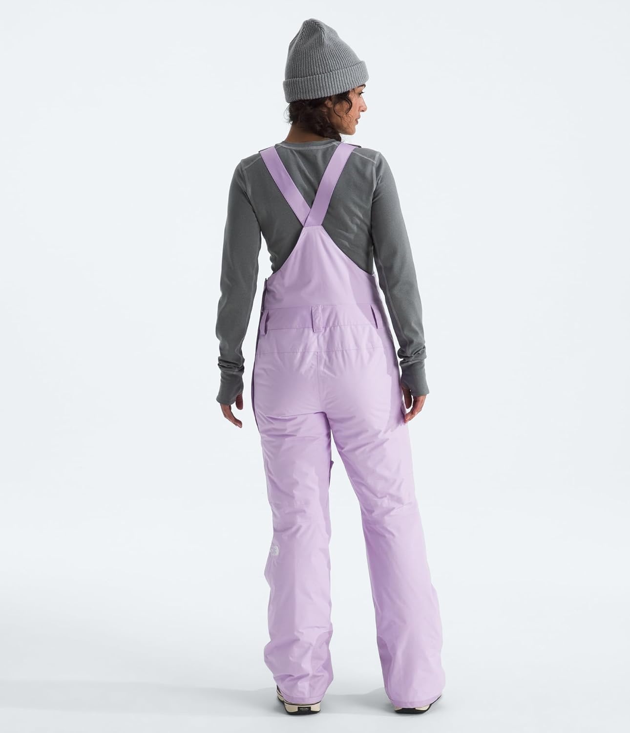 image:imageTHE NORTH FACE Womens Freedom Insulated Bib Standard amp Plus Size Waterproof Ski amp Snowboard Overalls Mesh VentingLite Lilac