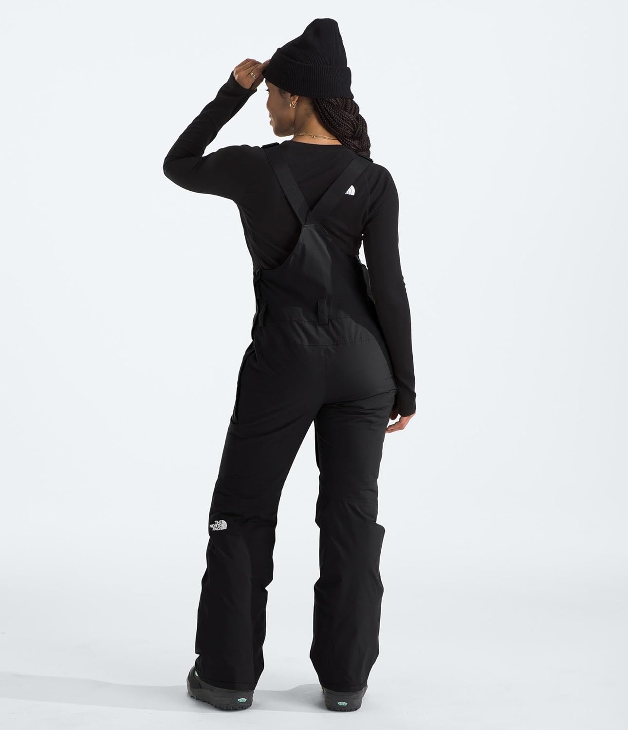 image:imageTHE NORTH FACE Womens Freedom Insulated Bib Standard amp Plus Size Waterproof Ski amp Snowboard Overalls Mesh VentingTnf Blacknpf