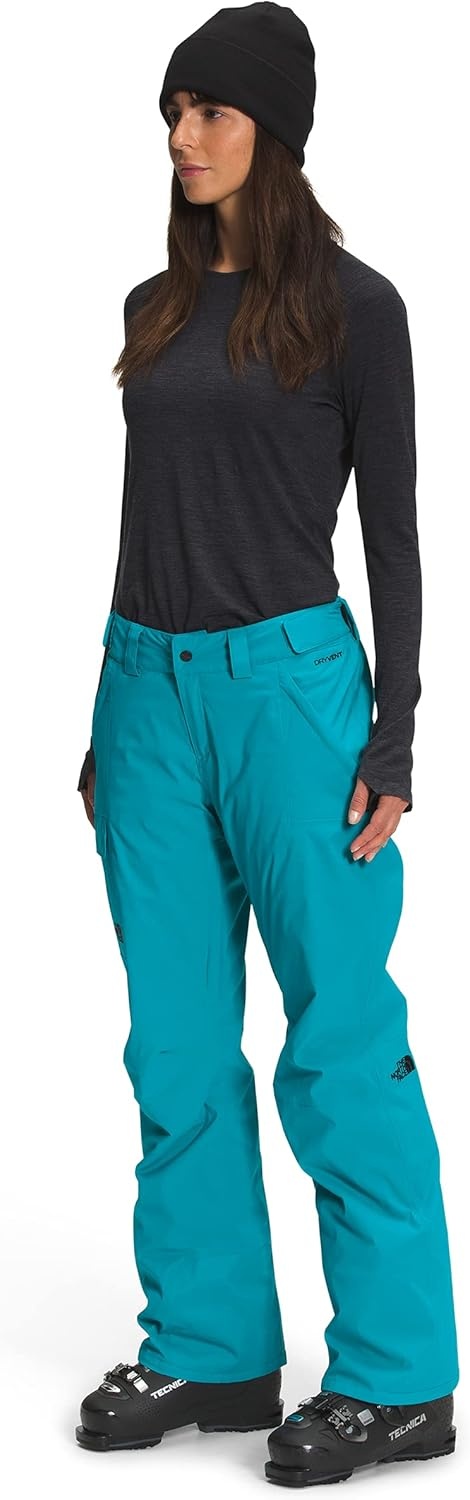image:imageTHE NORTH FACE Womens Freedom Insulated Pant Standard amp Plus Size Waterproof for Snow Sports Gaiters Adjustable WaistEnamel Blue
