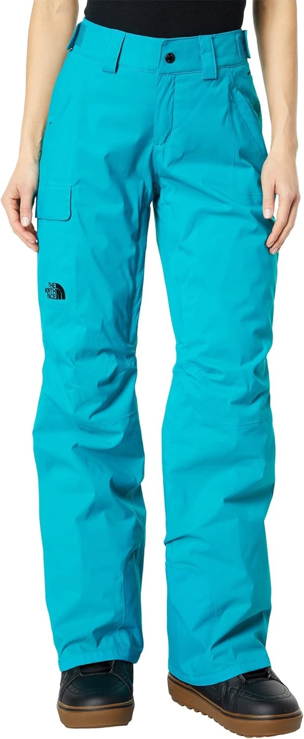 image:imageTHE NORTH FACE Womens Freedom Insulated Pant Standard amp Plus Size Waterproof for Snow Sports Gaiters Adjustable WaistEnamel Blue