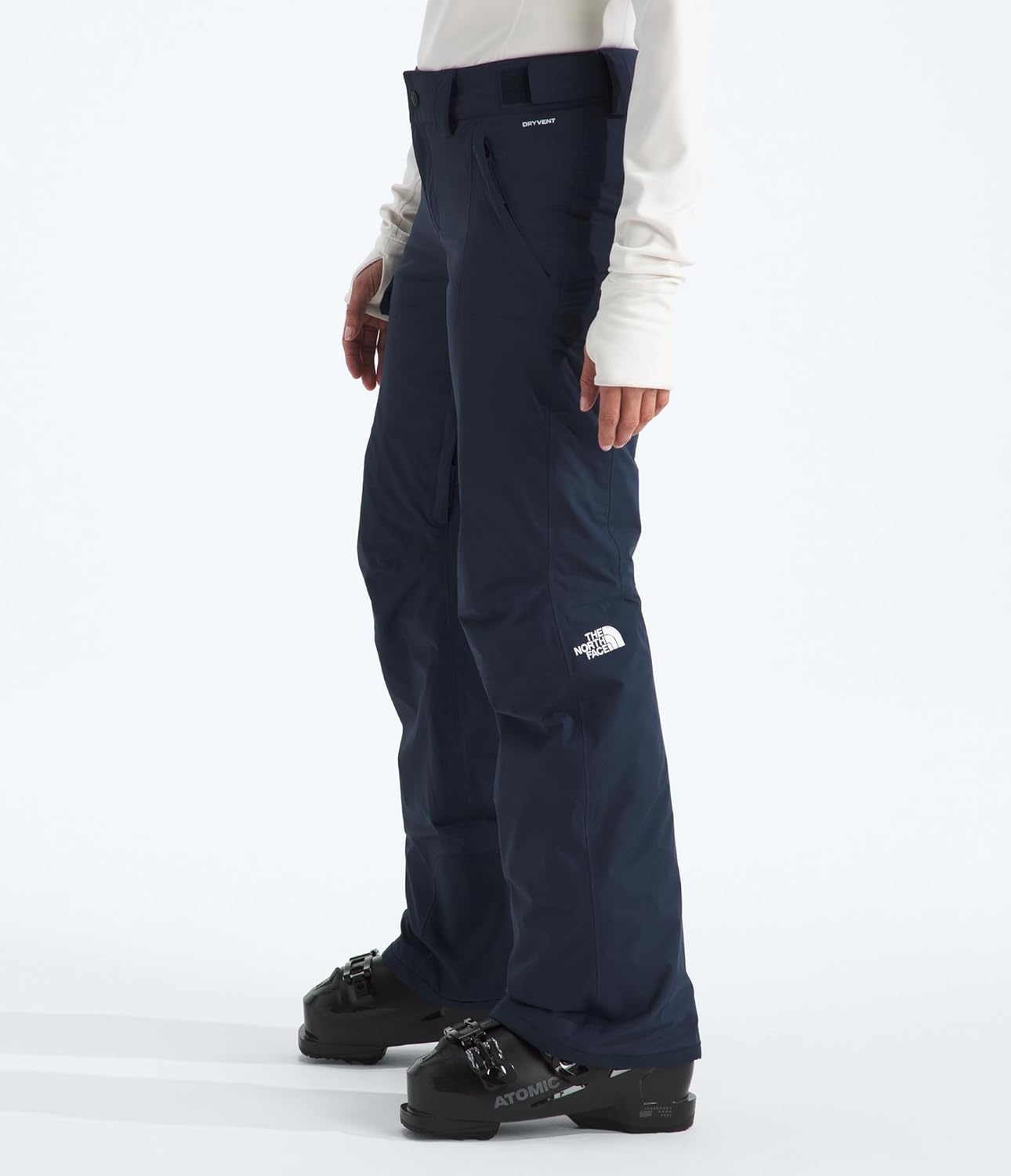 image:imageTHE NORTH FACE Womens Freedom Insulated Pant Standard amp Plus Size Waterproof for Snow Sports Gaiters Adjustable WaistSummit Navy