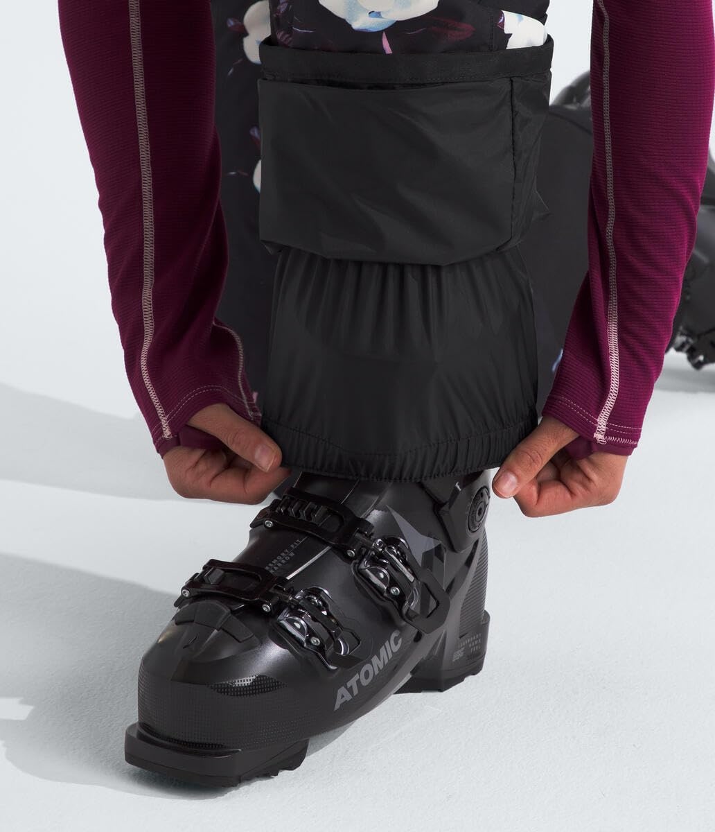 image:imageTHE NORTH FACE Womens Freedom Insulated Pant Standard amp Plus Size Waterproof for Snow Sports Gaiters Adjustable WaistTnf Black Winter Flowers Print