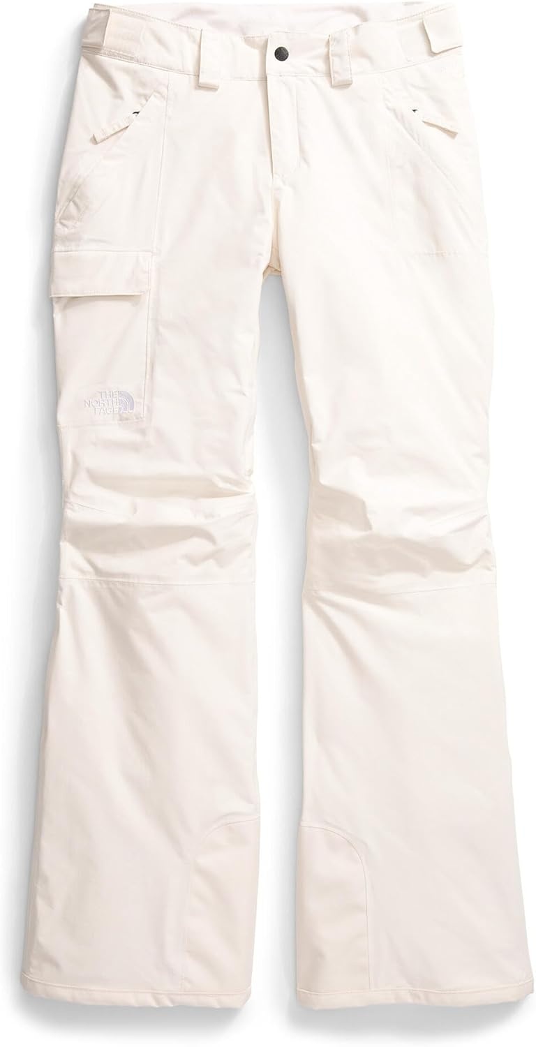 image:imageTHE NORTH FACE Womens Freedom Insulated Pant Standard amp Plus Size Waterproof for Snow Sports Gaiters Adjustable WaistWhite Dune