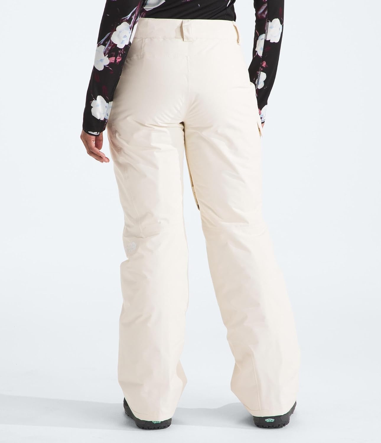 image:imageTHE NORTH FACE Womens Freedom Insulated Pant Standard amp Plus Size Waterproof for Snow Sports Gaiters Adjustable WaistWhite Dune
