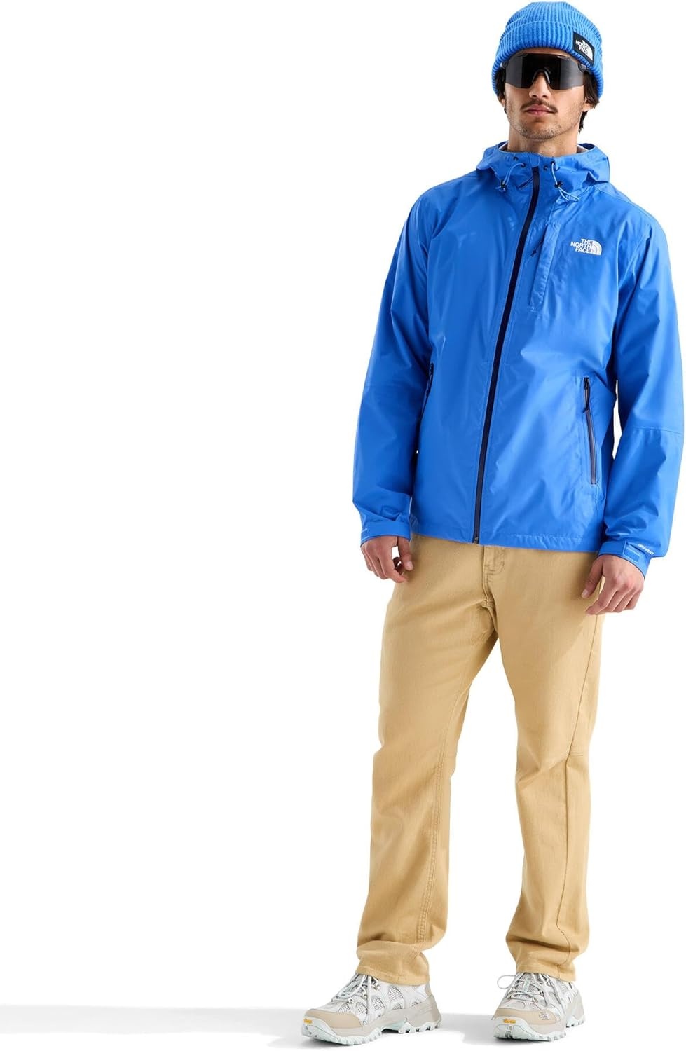 image:imageTHE NORTH FACE Womens Venture 2 Waterproof Hooded Rain Jacket Raincoat With Breathable Dryvent 25l Fabric PitzipsActive Blue