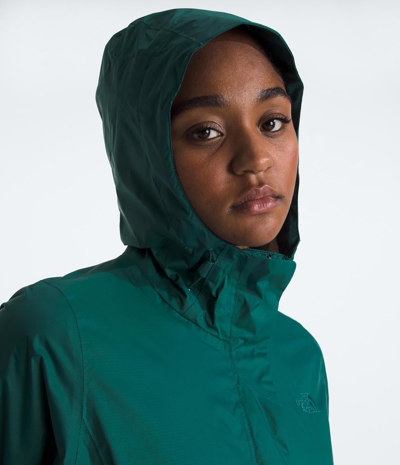 image:imageTHE NORTH FACE Womens Venture 2 Waterproof Hooded Rain Jacket Raincoat With Breathable Dryvent 25l Fabric PitzipsDeep Nori