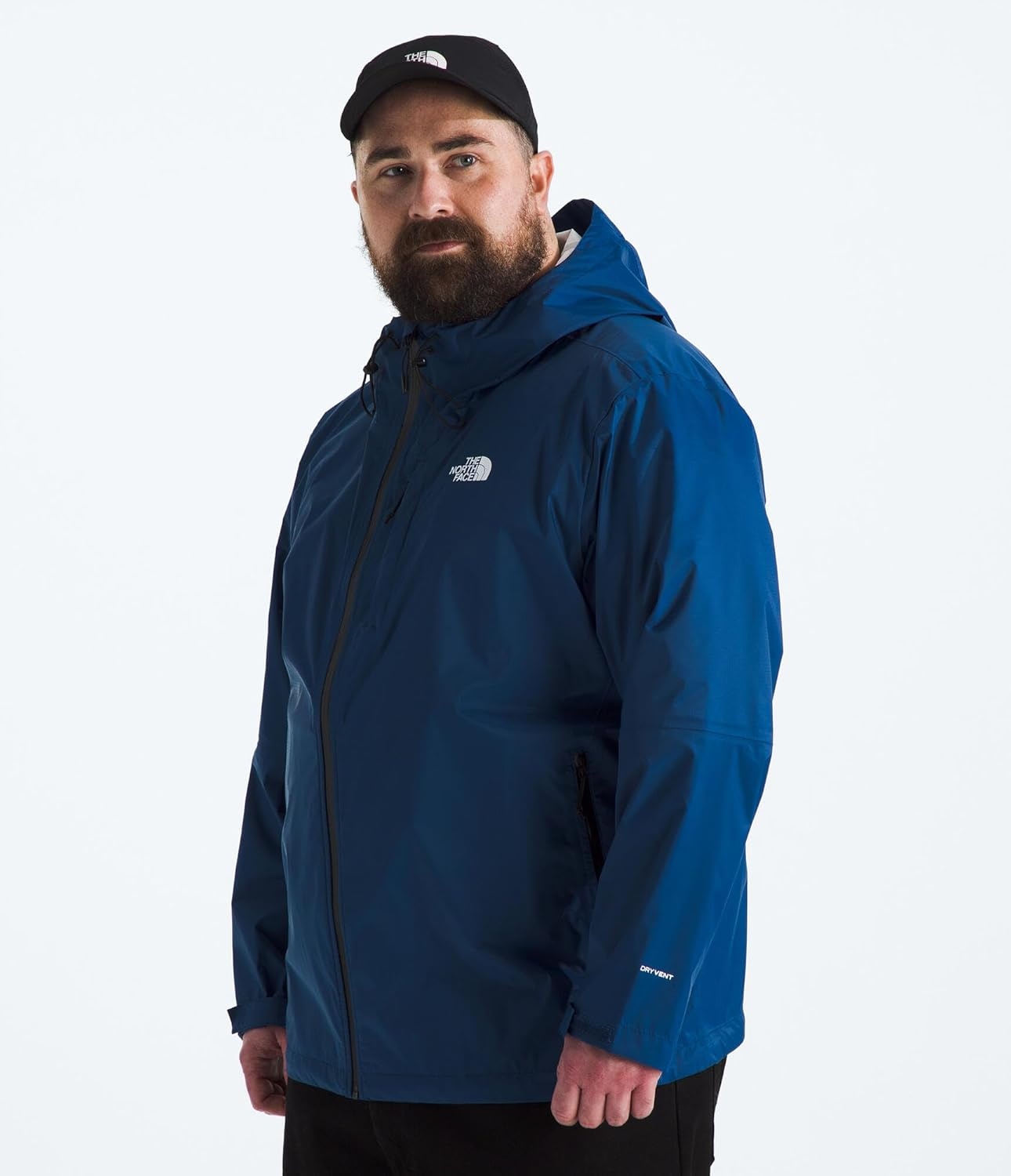 image:imageTHE NORTH FACE Womens Venture 2 Waterproof Hooded Rain Jacket Raincoat With Breathable Dryvent 25l Fabric PitzipsEstate Blue