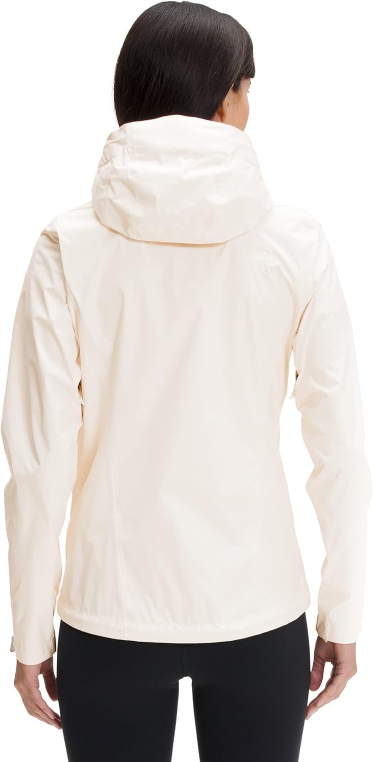 image:imageTHE NORTH FACE Womens Venture 2 Waterproof Hooded Rain Jacket Raincoat With Breathable Dryvent 25l Fabric PitzipsGardenia White