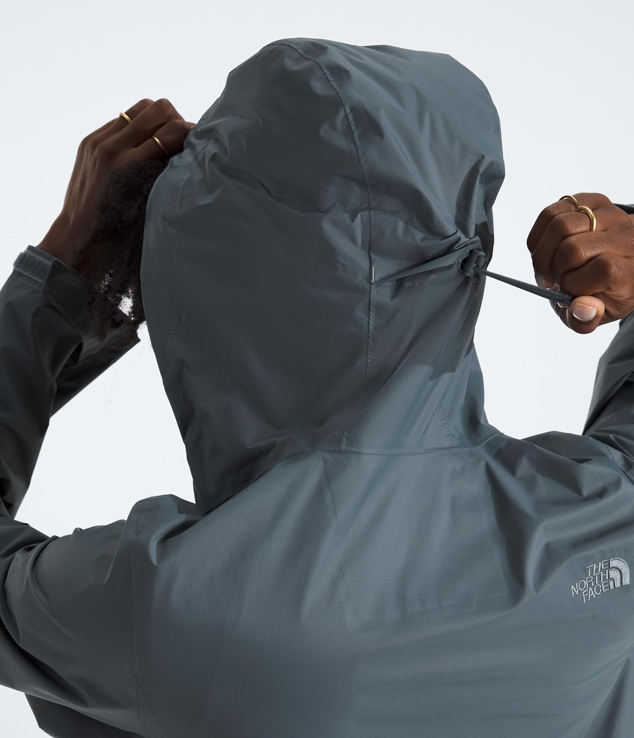 image:imageTHE NORTH FACE Womens Venture 2 Waterproof Hooded Rain Jacket Raincoat With Breathable Dryvent 25l Fabric PitzipsGranite Grey