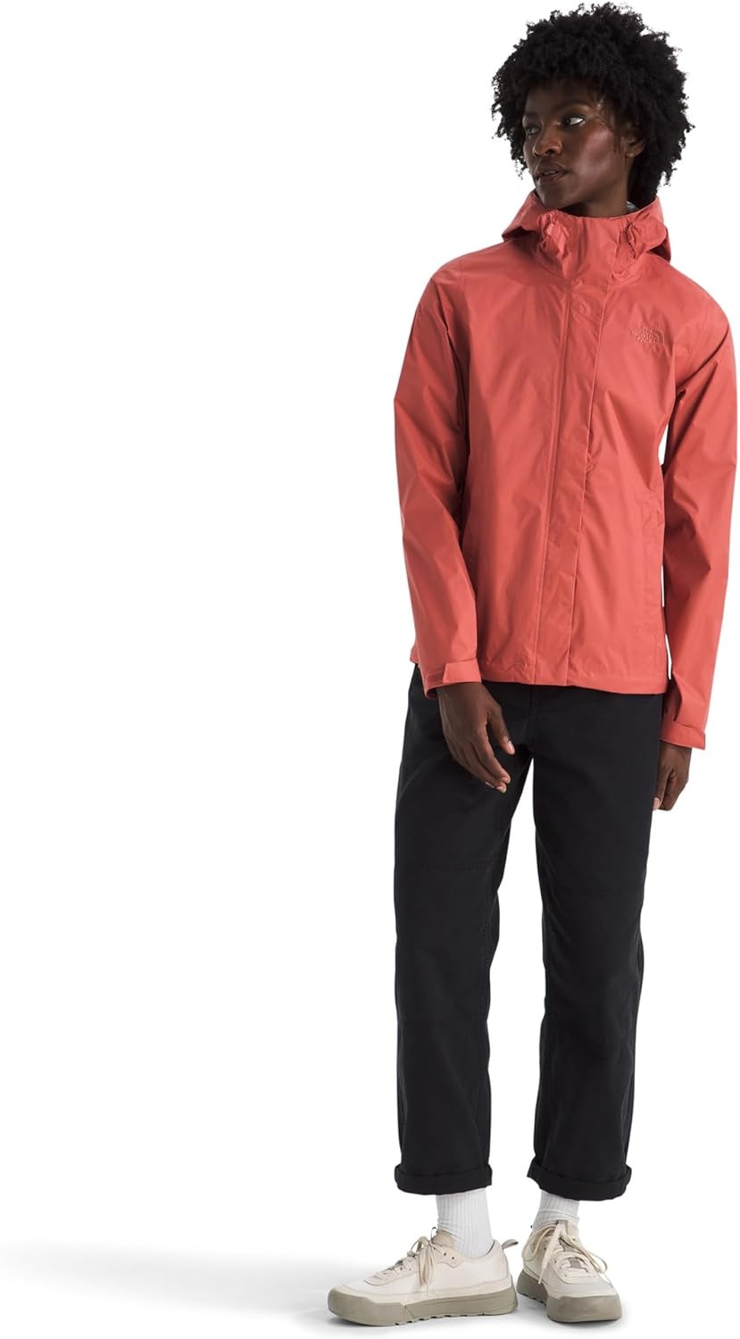 image:imageTHE NORTH FACE Womens Venture 2 Waterproof Hooded Rain Jacket Raincoat With Breathable Dryvent 25l Fabric PitzipsMars Dust