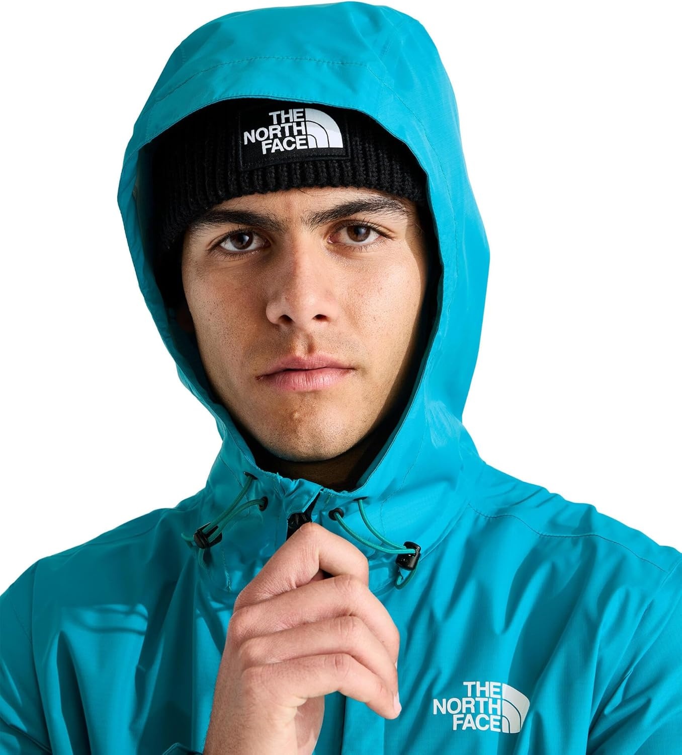 image:imageTHE NORTH FACE Womens Venture 2 Waterproof Hooded Rain Jacket Raincoat With Breathable Dryvent 25l Fabric PitzipsRestorative Teal
