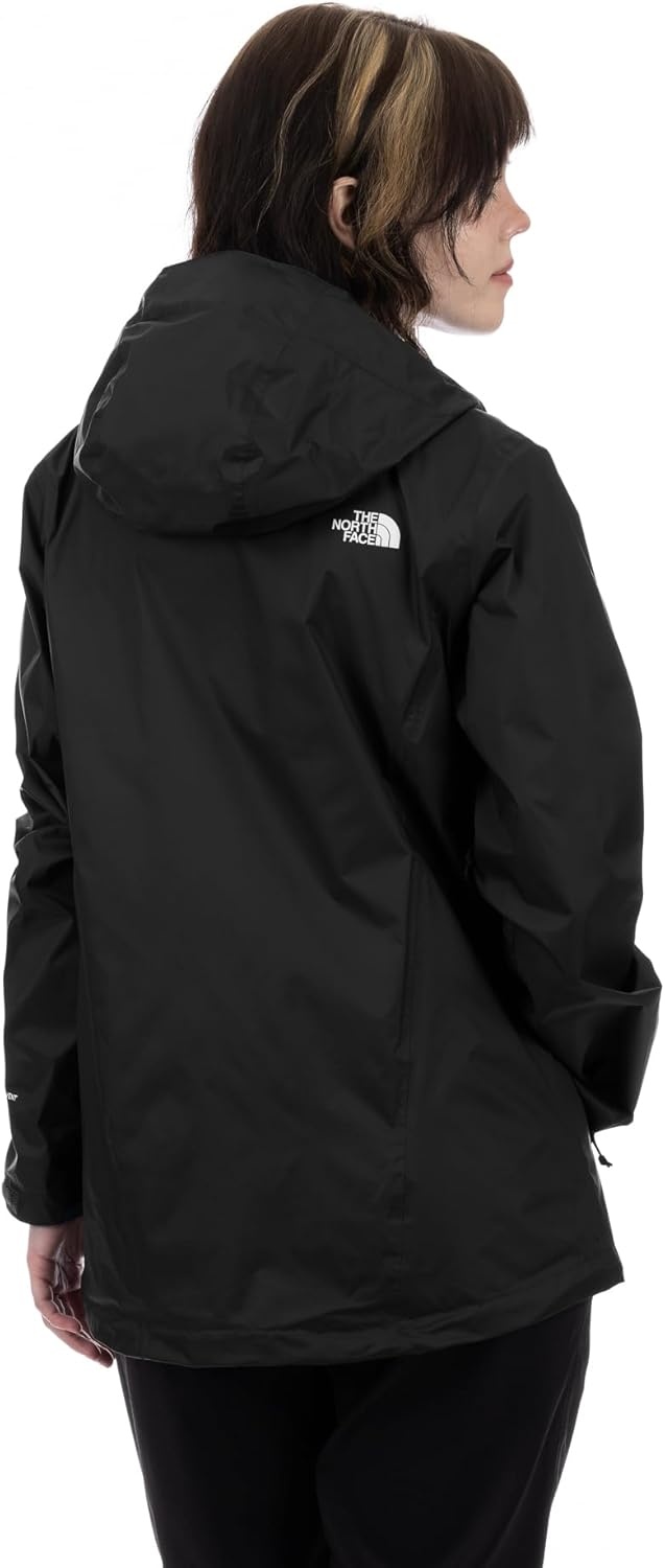 image:imageTHE NORTH FACE Womens Venture 2 Waterproof Hooded Rain Jacket Raincoat With Breathable Dryvent 25l Fabric PitzipsTnf Black 2