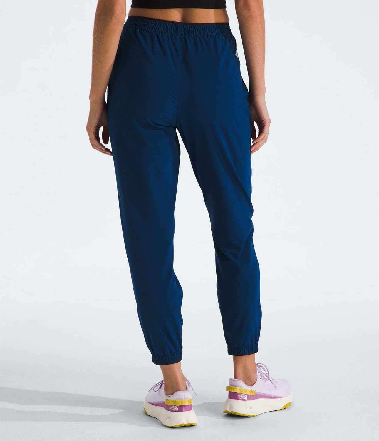 image:imageTHE NORTH FACE Womens Wander Jogger 20 Moisture Wicking Pants Water Repellent Finish Internal DrawcordEstate Blue