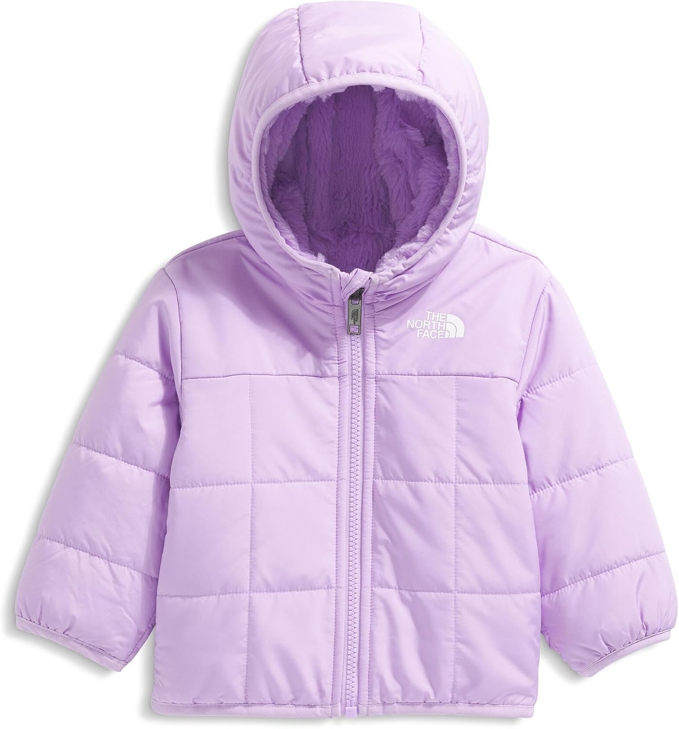 imageTHE NORTH FACE babygirls Reversible Shasta Full Zip Hooded JacketLite Lilac