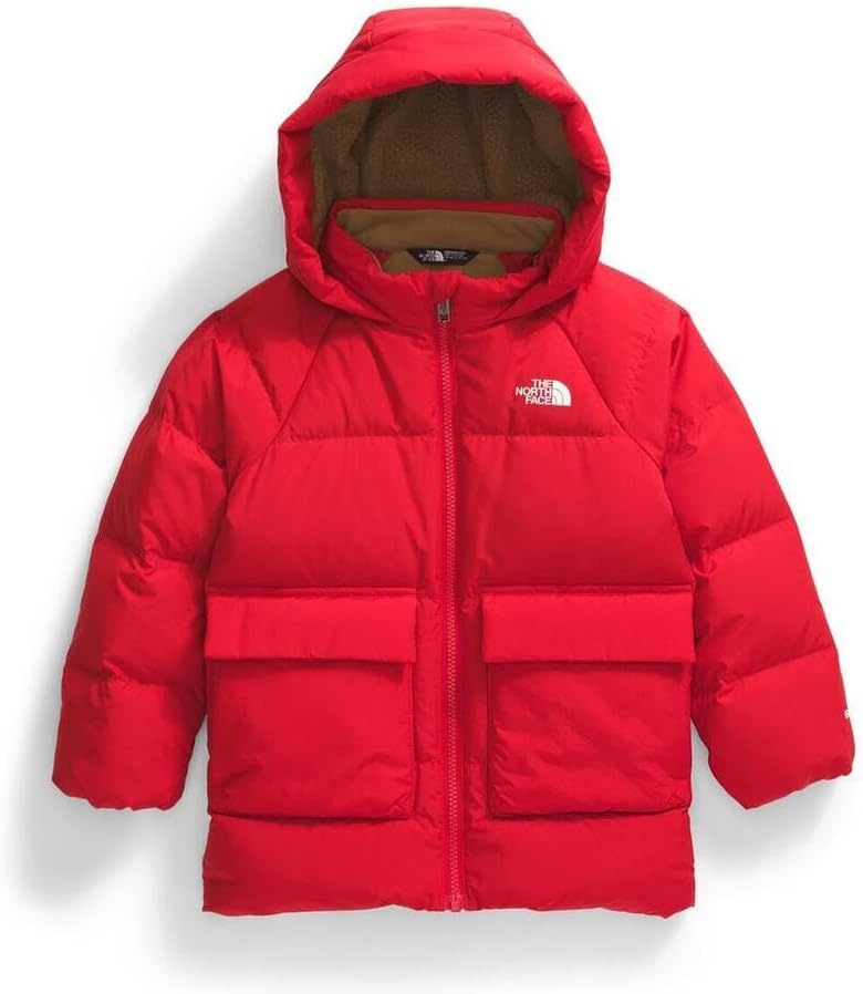 imageTHE NORTH FACE unisexbaby North Down Fleecelined ParkaTnf Red