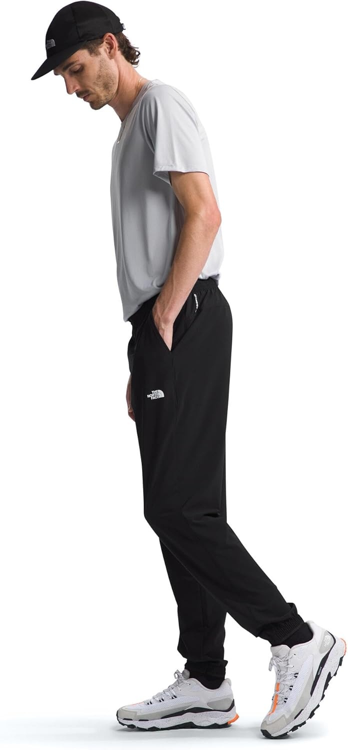 image:imageThe North FACE Mens Wander Jogger 20 Moisture Wicking Pants Water Repellent Finish Internal DrawcordTnf Black