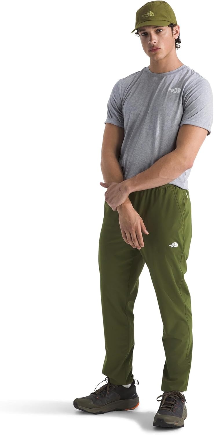 image:imageThe North FACE Mens Wander Jogger 20 Moisture Wicking Pants Water Repellent Finish Internal DrawcordWoodland Green