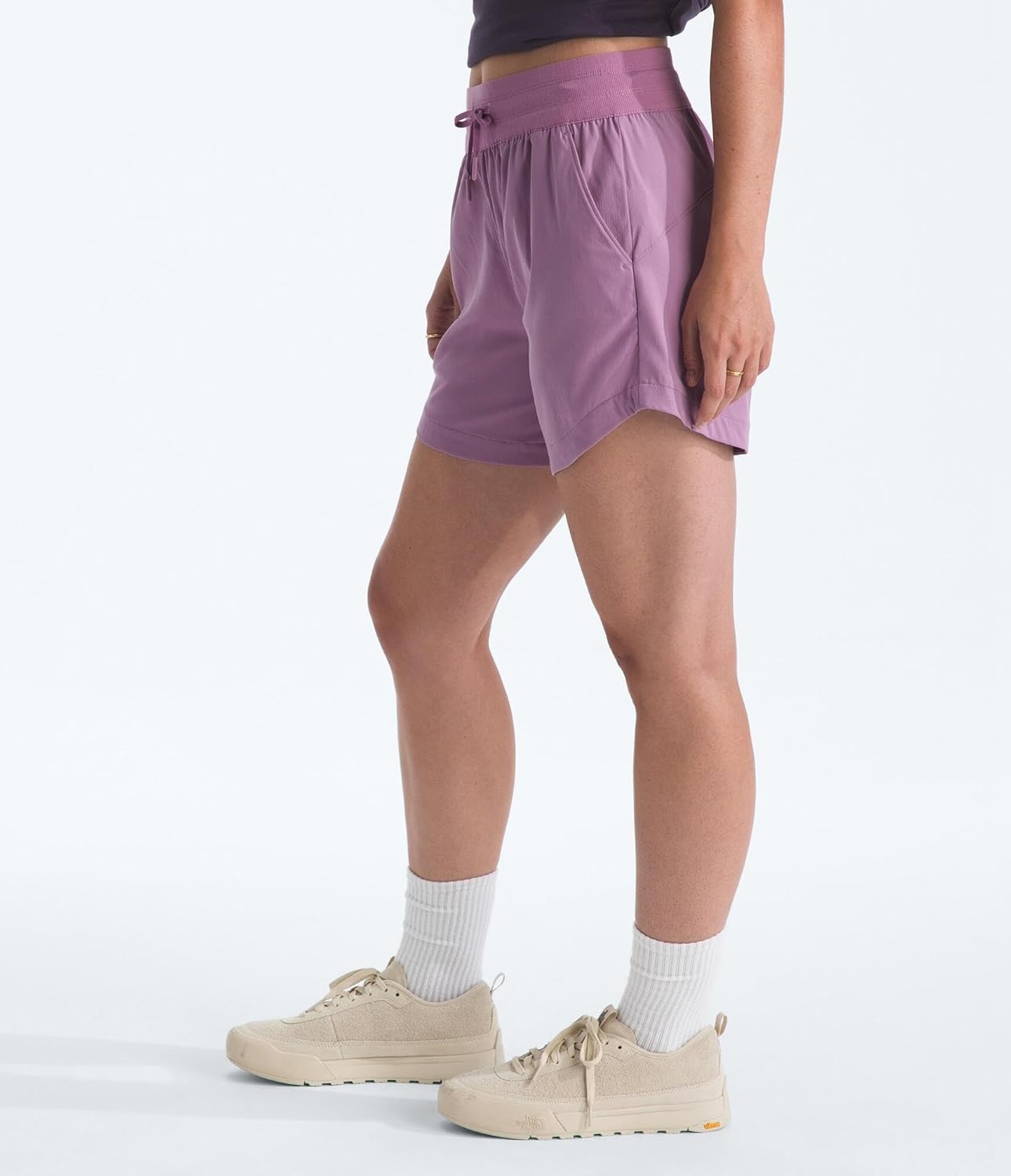 image:imageThe North Face Aphrodite Arise 5 ShortsHushed Lavender