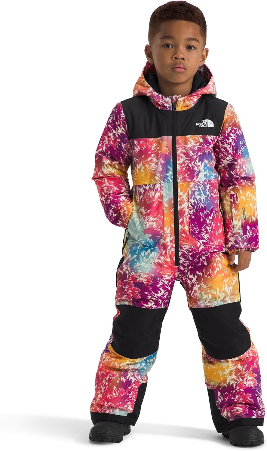 imageThe North Face Baby Freedom Snow SuitRadiant Poppy Blowing Wind Print
