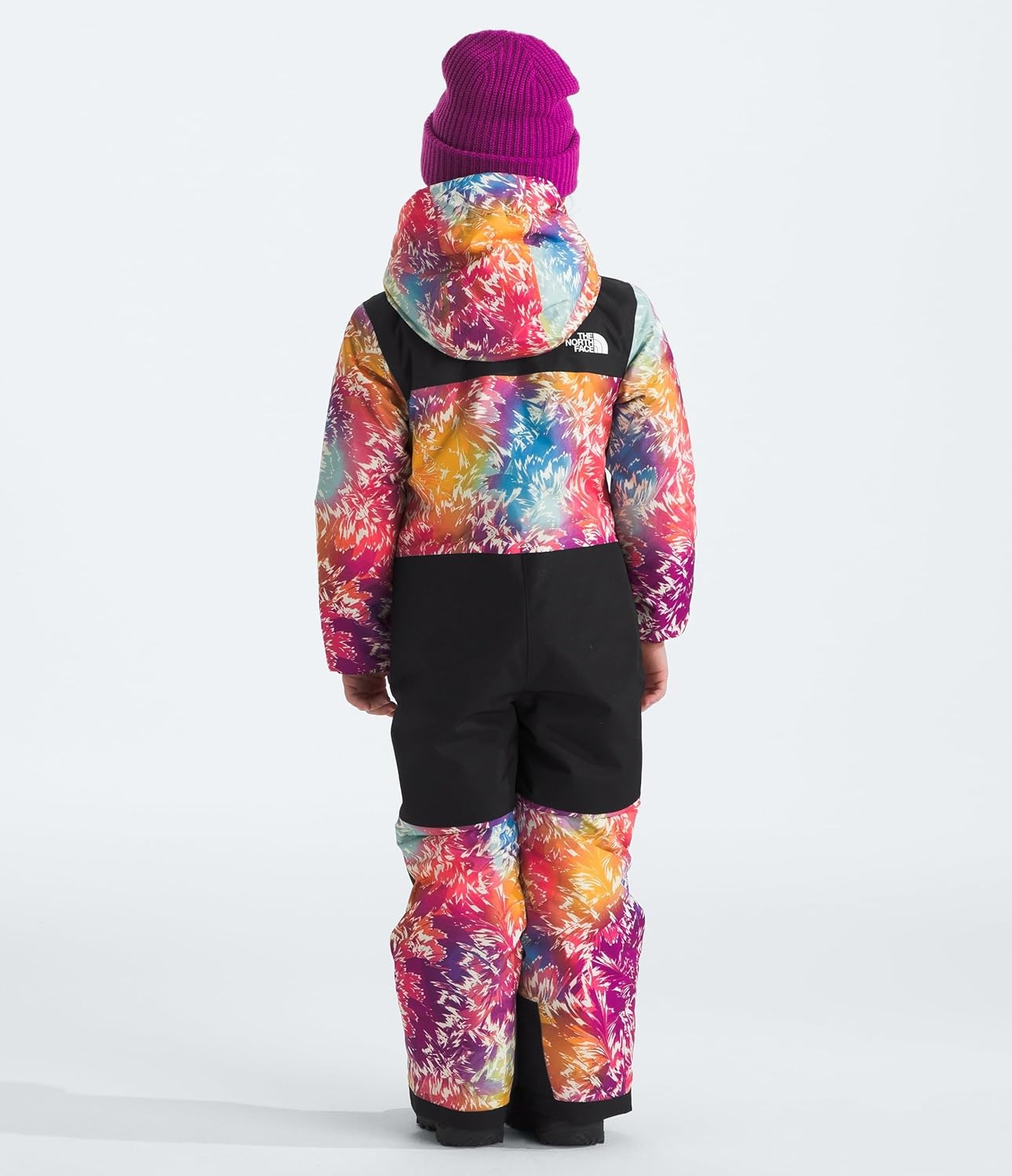 imageThe North Face Baby Freedom Snow SuitRadiant Poppy Blowing Wind Print