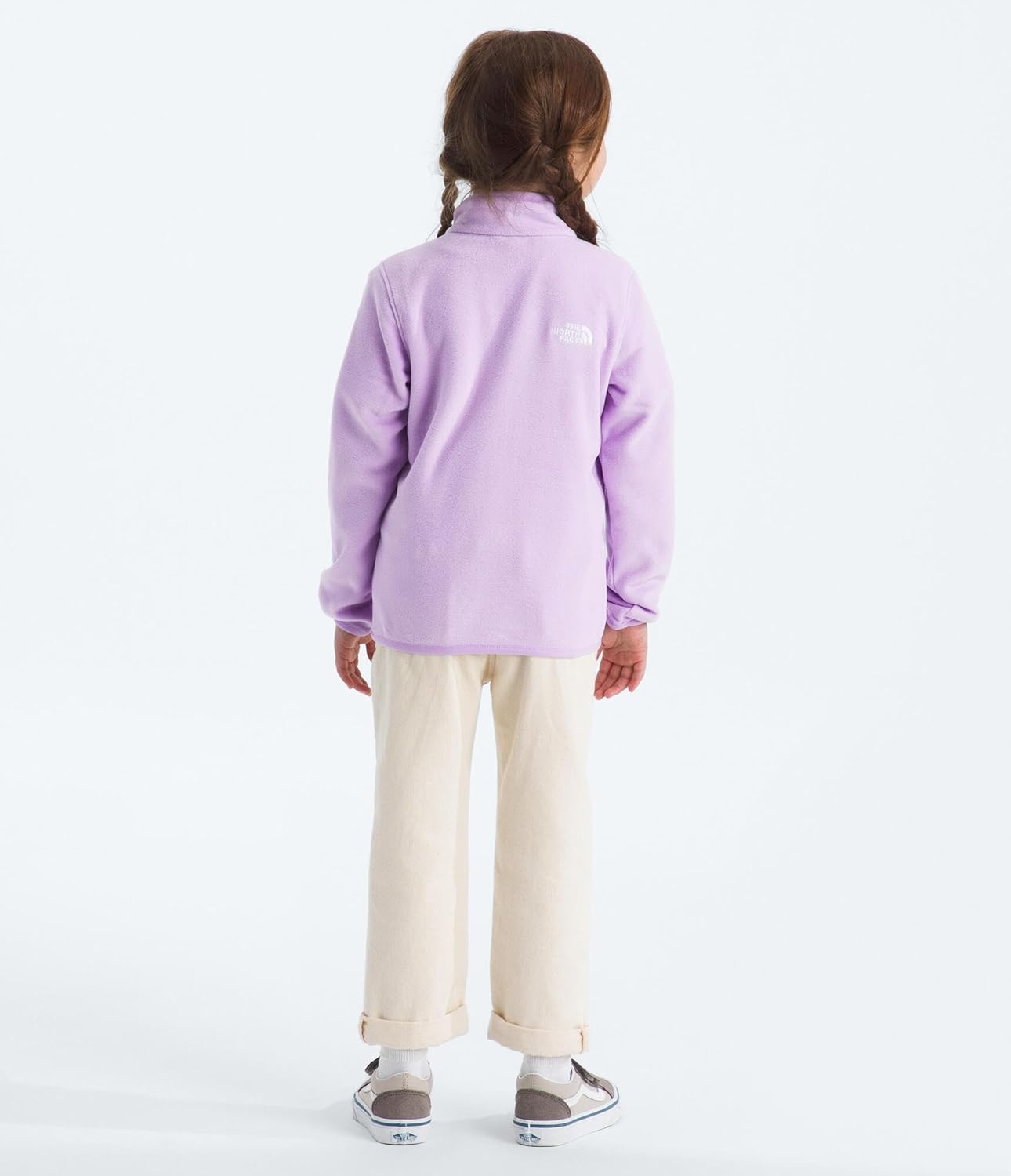 imageThe North Face Baby Glacier Quarter Zip Pullover JacketLite Lilac