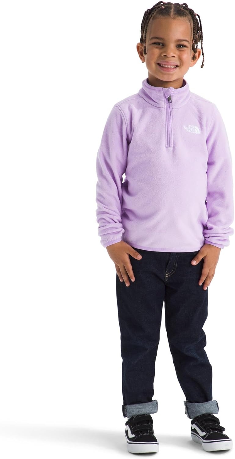 imageThe North Face Baby Glacier Quarter Zip Pullover JacketLite Lilac