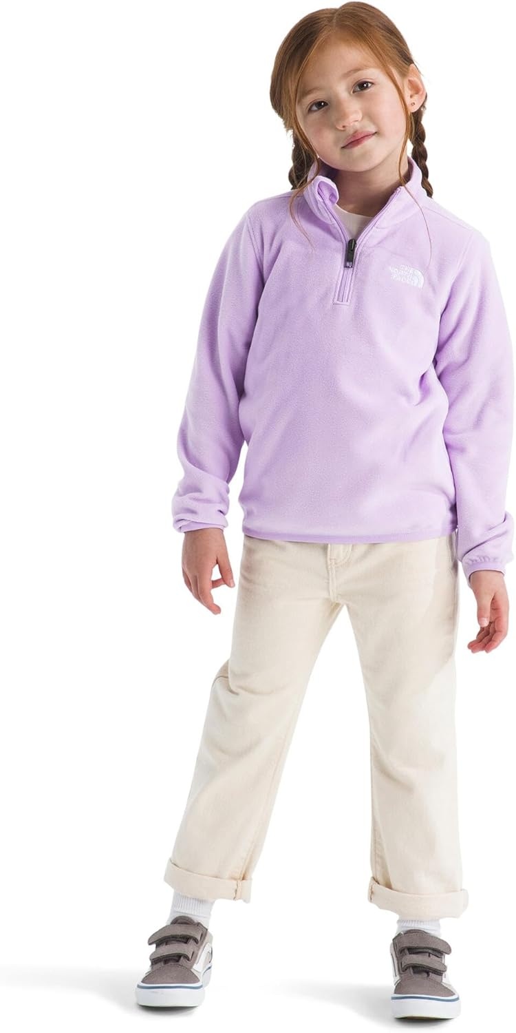 imageThe North Face Baby Glacier Quarter Zip Pullover JacketLite Lilac