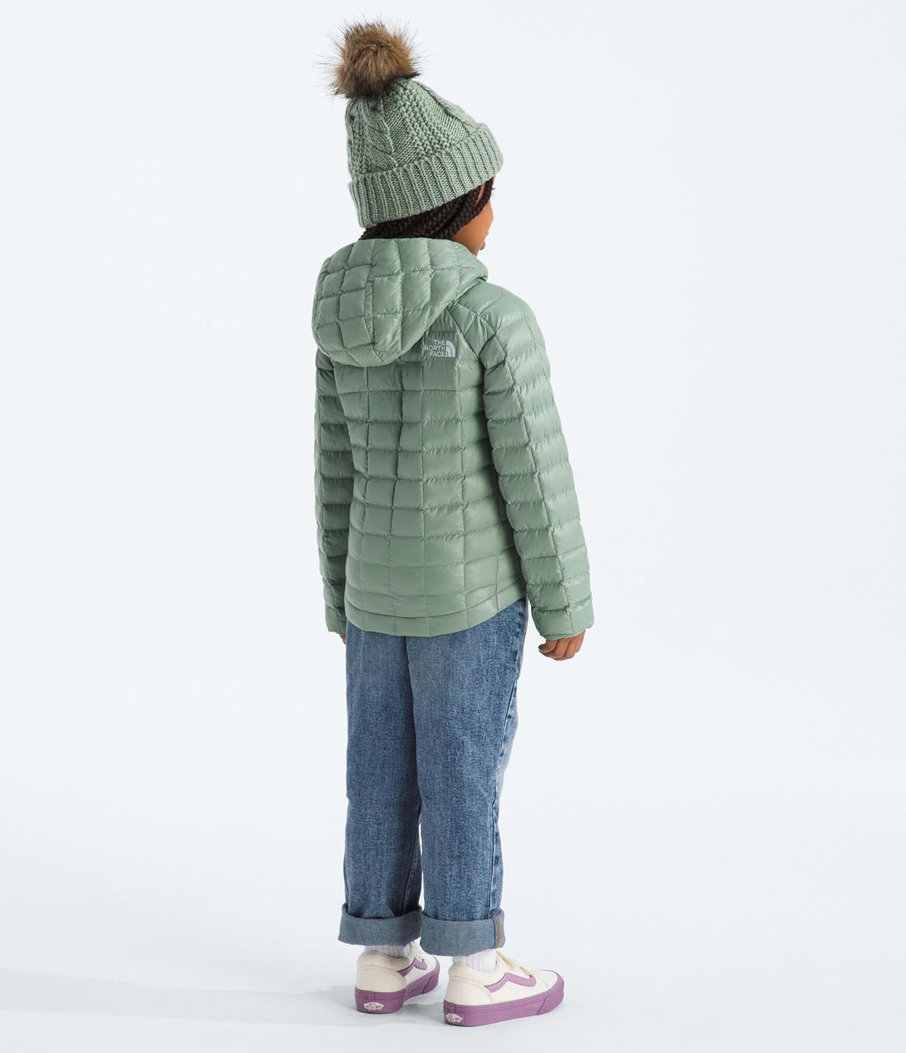 imageThe North Face Baby Thermoball Hooded JacketSlate Moss