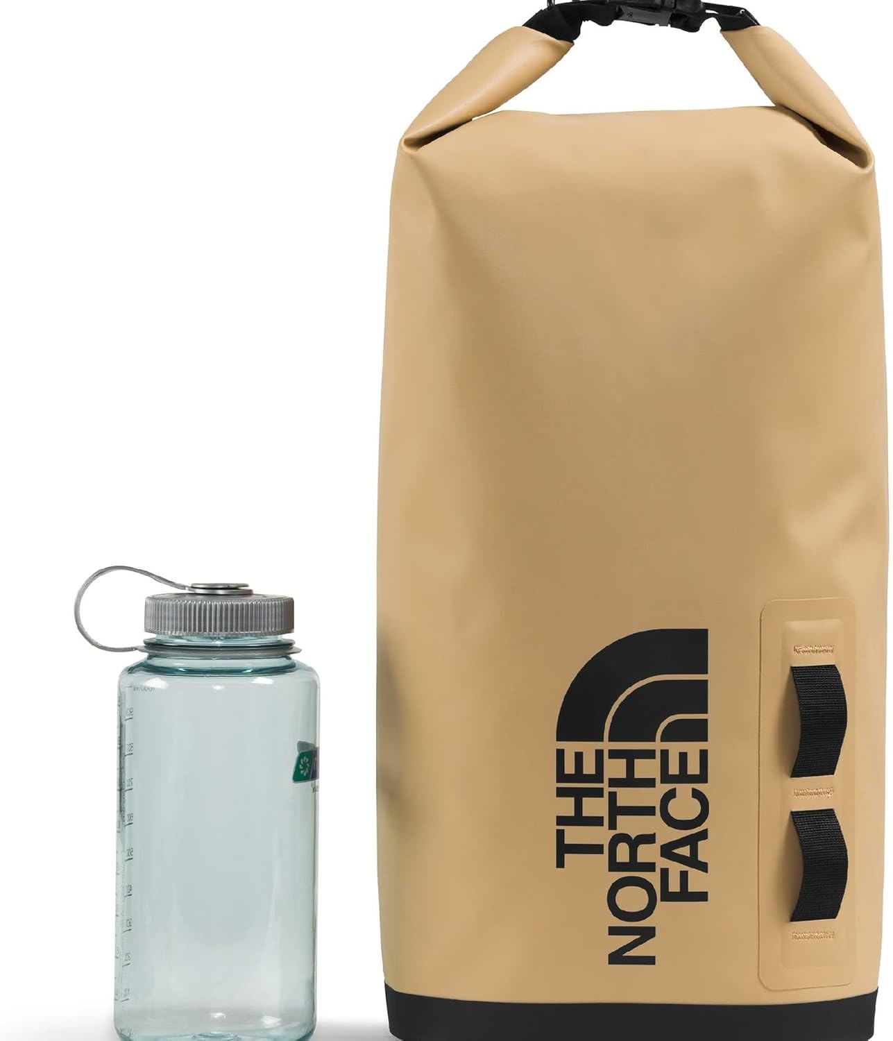 image:imageThe North Face Base Camp Dry Bag RollTop Waterproof Stuff Sack Ideal for Camping Gear amp Kayak Accessories Khaki StoneTNF Black 12 LitersKhaki StoneTnf Black