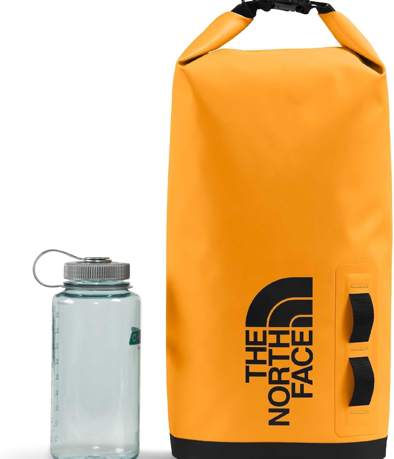 image:imageThe North Face Base Camp Dry Bag RollTop Waterproof Stuff Sack Ideal for Camping Gear amp Kayak Accessories Khaki StoneTNF Black 12 LitersSummit GoldTnf Black