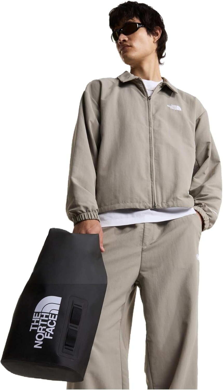 image:imageThe North Face Base Camp Dry Bag RollTop Waterproof Stuff Sack Ideal for Camping Gear amp Kayak Accessories Khaki StoneTNF Black 12 LitersTNF BlackTNF White