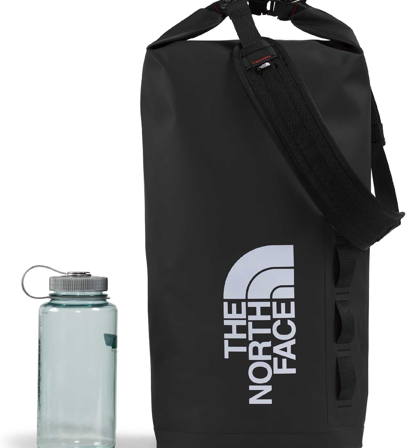 image:imageThe North Face Base Camp Dry Bag RollTop Waterproof Stuff Sack Ideal for Camping Gear amp Kayak Accessories Khaki StoneTNF Black 12 LitersTNF BlackTNF White