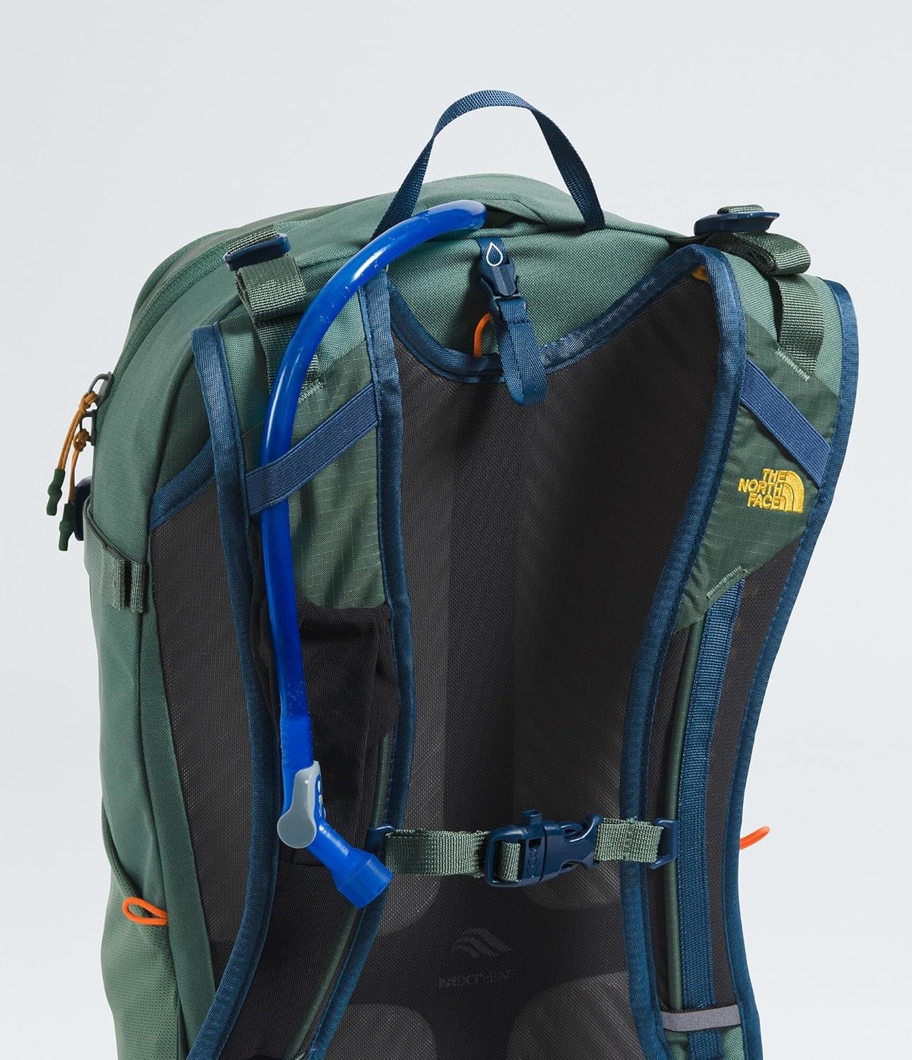 imageThe North Face Basin 24 Liter Technical Daypack with Rain Cover Unisex Hiking Pole Attachment Compression Straps TNF BlackTNF BlackNPF One SizeDuck GreenShady Blue