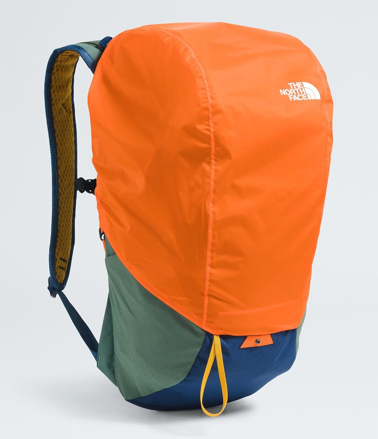 imageThe North Face Basin 24 Liter Technical Daypack with Rain Cover Unisex Hiking Pole Attachment Compression Straps TNF BlackTNF BlackNPF One SizeDuck GreenShady Blue