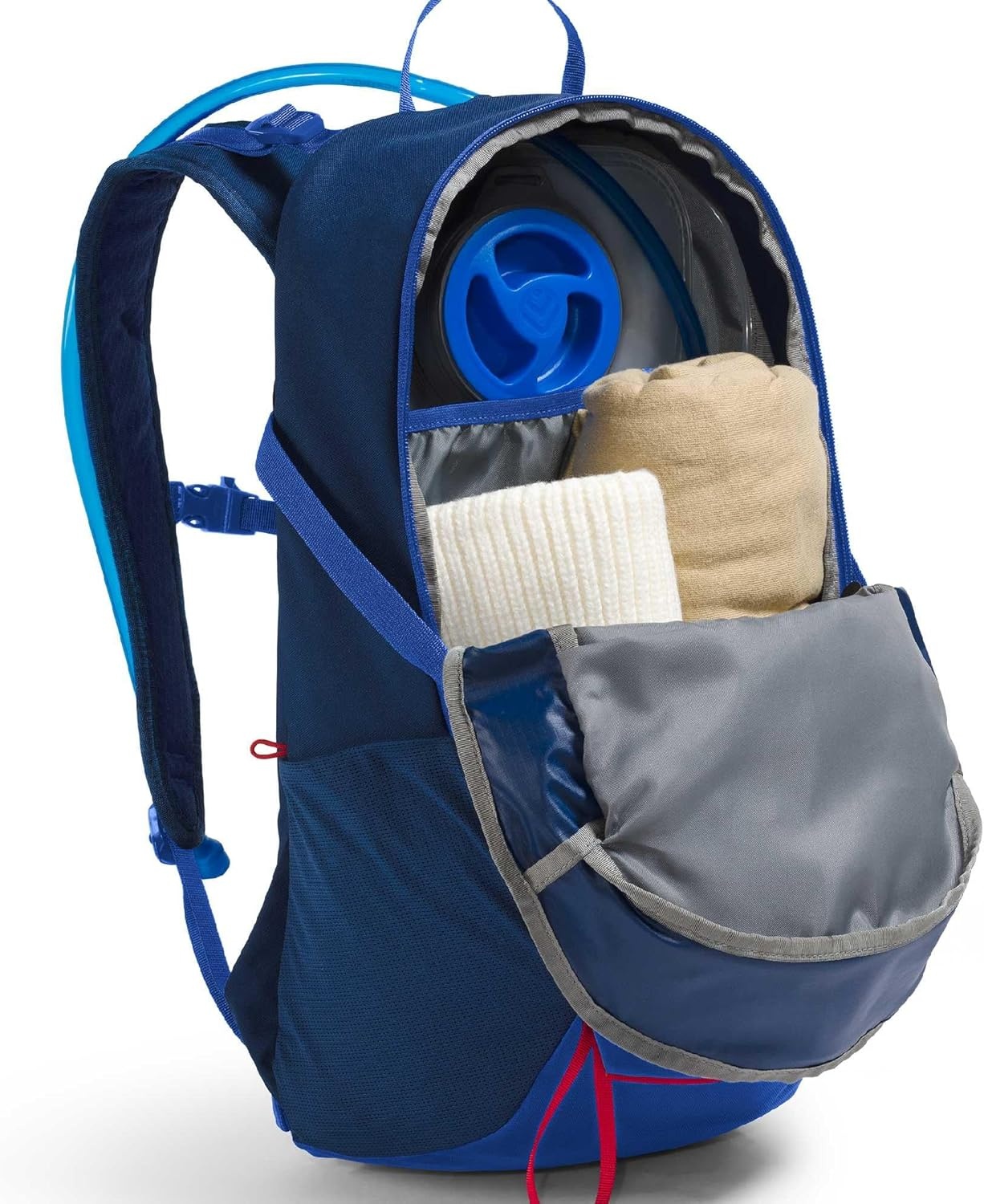 imageThe North Face Basin 24 Liter Technical Daypack with Rain Cover Unisex Hiking Pole Attachment Compression Straps TNF BlackTNF BlackNPF One SizeEstate BlueTnf Blue