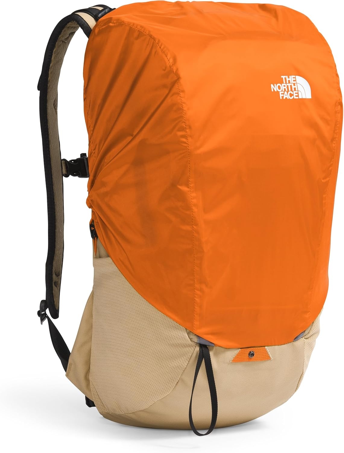 imageThe North Face Basin 24 Liter Technical Daypack with Rain Cover Unisex Hiking Pole Attachment Compression Straps TNF BlackTNF BlackNPF One SizeKhaki StoneDesert Rust