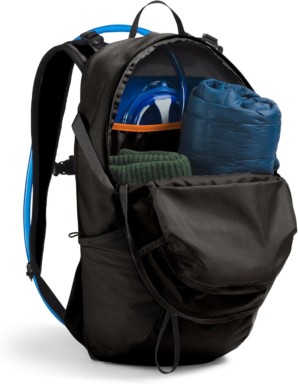 imageThe North Face Basin 24 Liter Technical Daypack with Rain Cover Unisex Hiking Pole Attachment Compression Straps TNF BlackTNF BlackNPF One SizeTnf BlackTnf Blacknpf