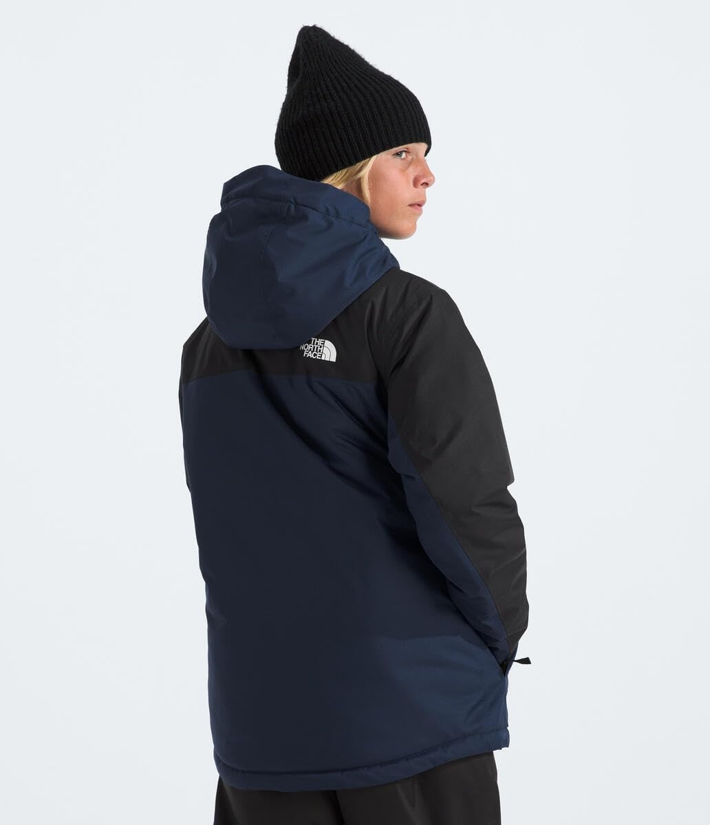 imageThe North Face Boys Freedom Insulated Jacket Winter Coat Water Repellent Helmet Compatible Hood amp Hand PocketsSummit Navy