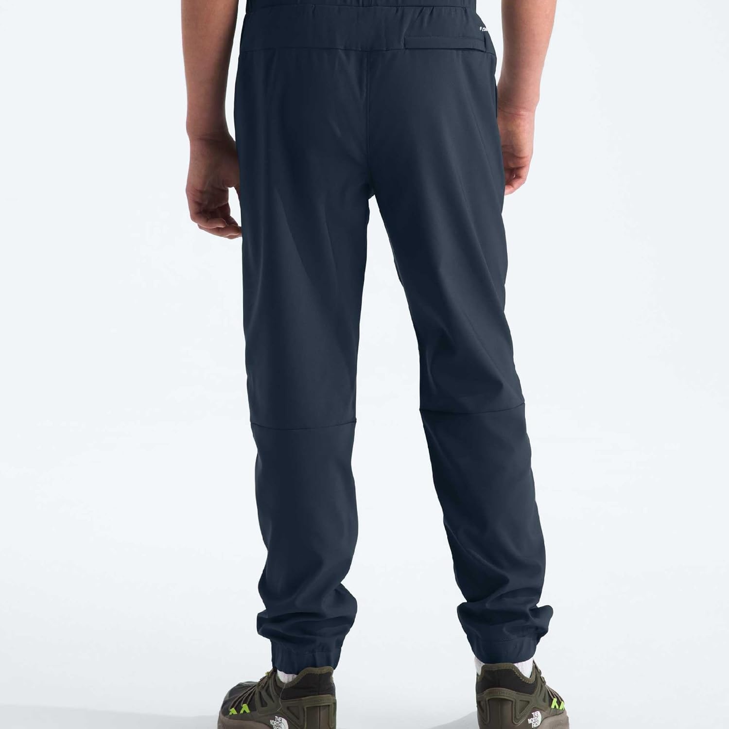 imageThe North Face Boys On The Trail Pant Moisture Wicking Water Repellent Elastic Waistband with Drawcord Zip Back PocketSummit NavySilver Reflective