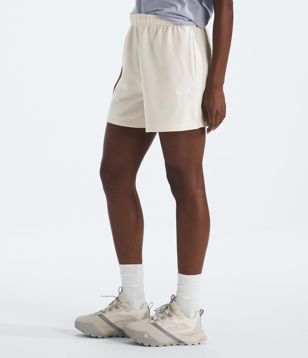 image:imageThe North Face Evolution Simple Dome Regular ShortsWhite Dune