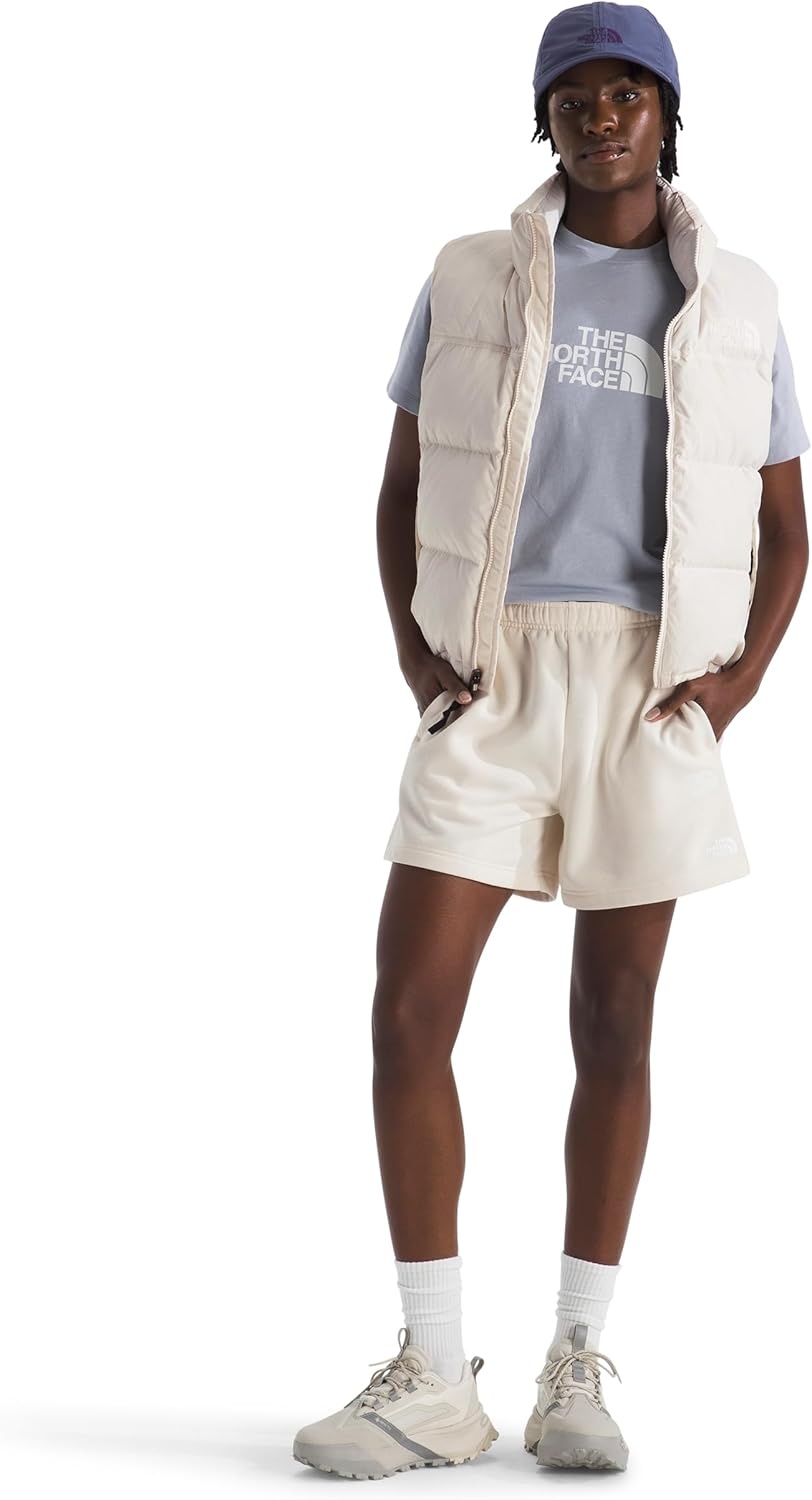 image:imageThe North Face Evolution Simple Dome Regular ShortsWhite Dune