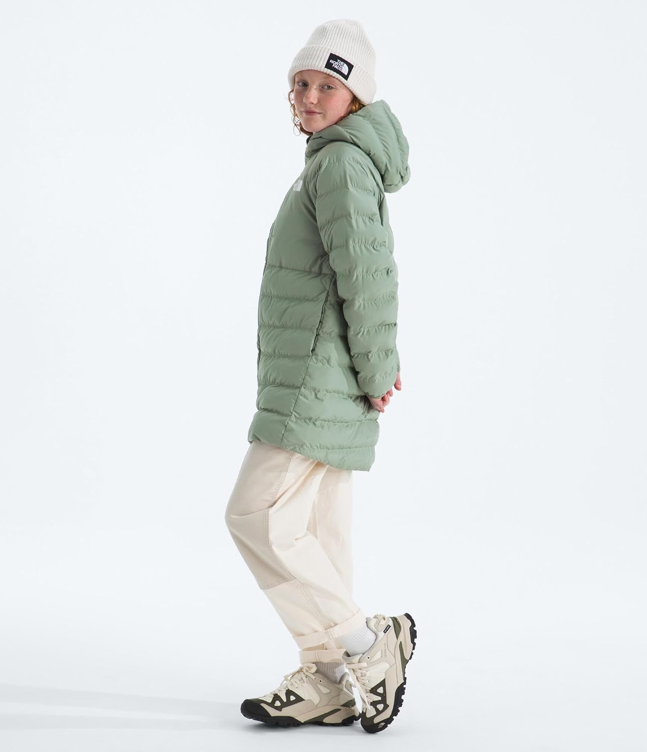 imageThe North Face Girls Reversible Perrito ParkaSlate Moss