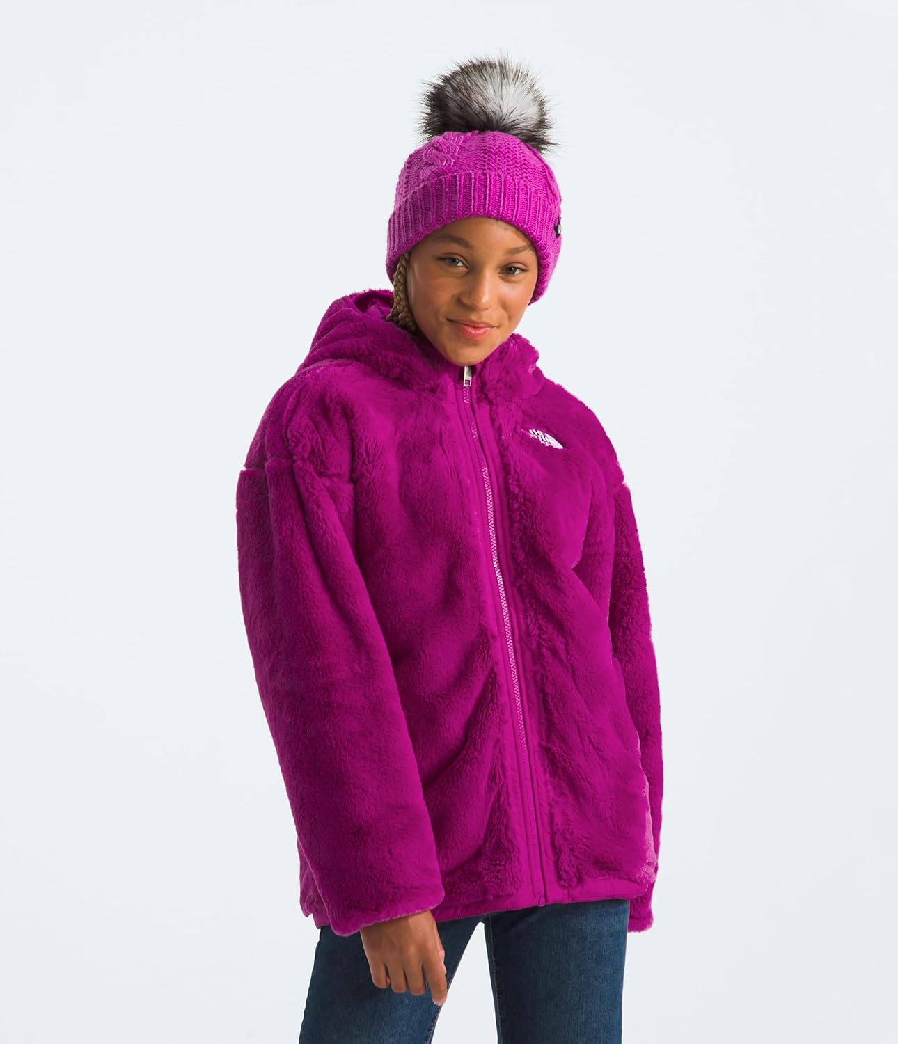imageThe North Face Girls Reversible Shasta Short ParkaDeep Mulberry