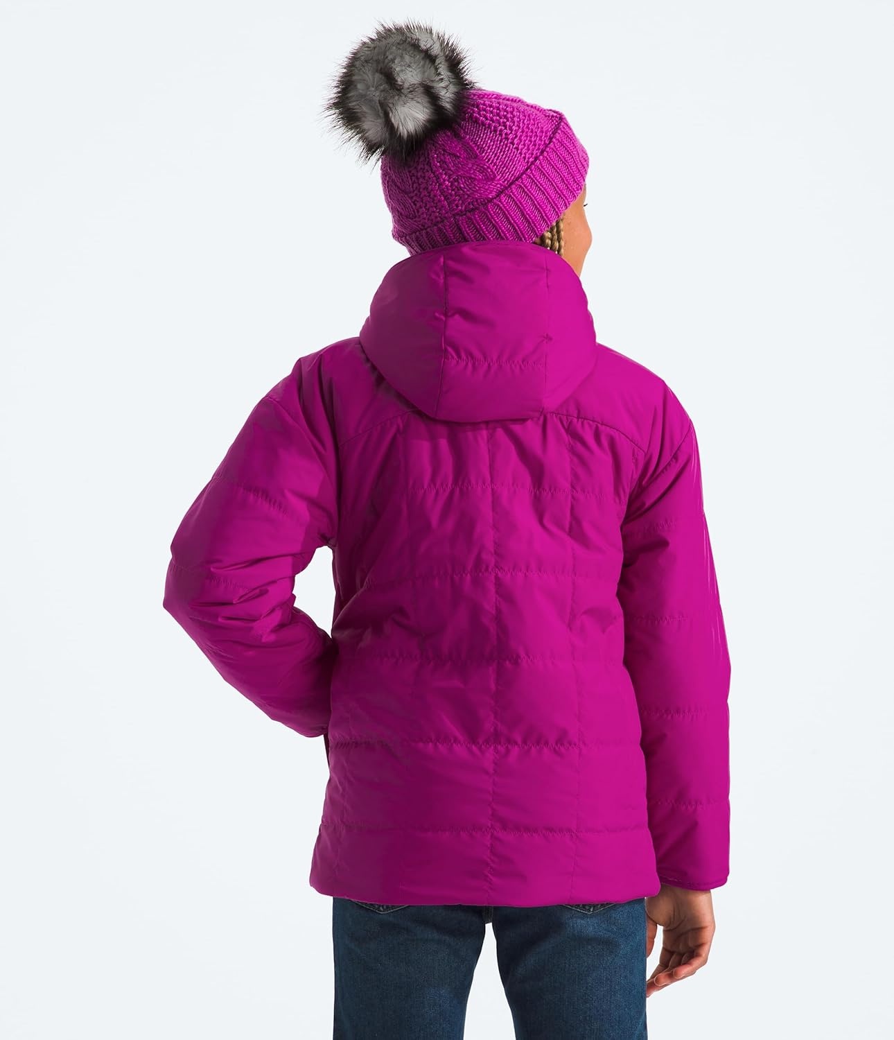 imageThe North Face Girls Reversible Shasta Short ParkaDeep Mulberry