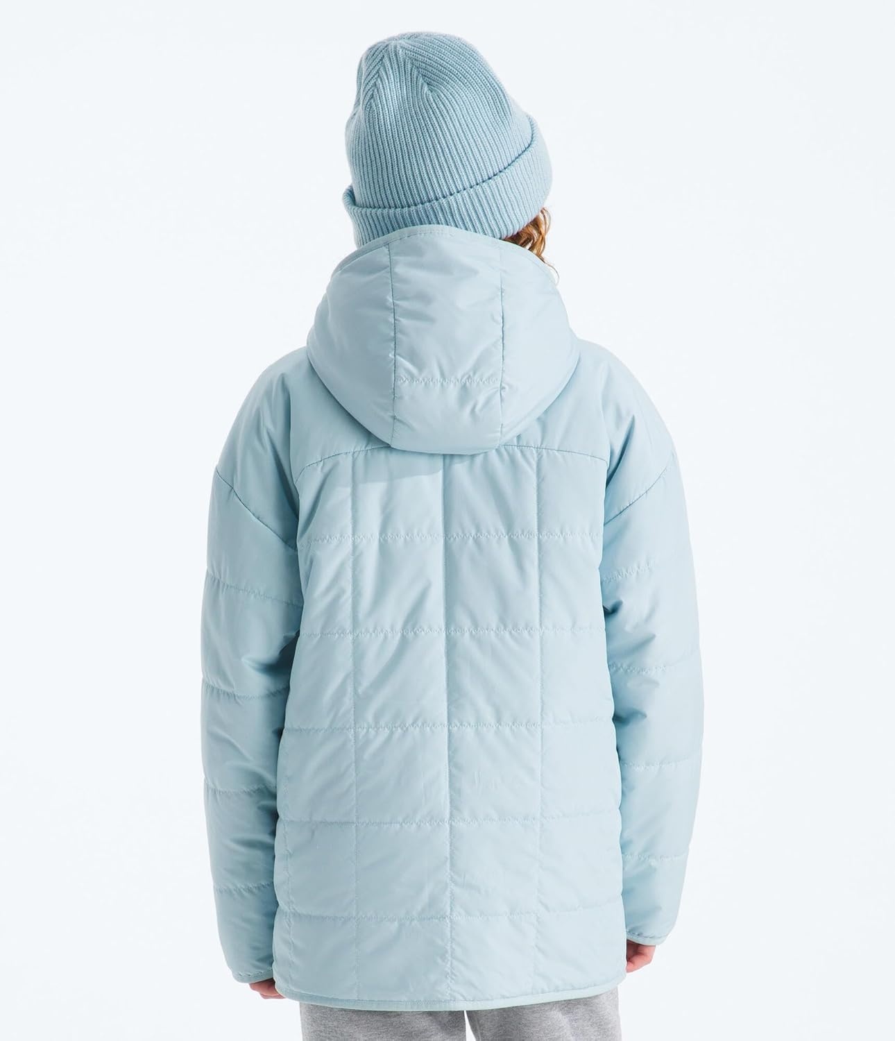 imageThe North Face Girls Reversible Shasta Short ParkaPolar Haze