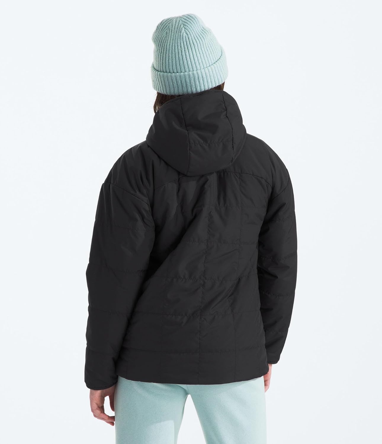imageThe North Face Girls Reversible Shasta Short ParkaTnf Black
