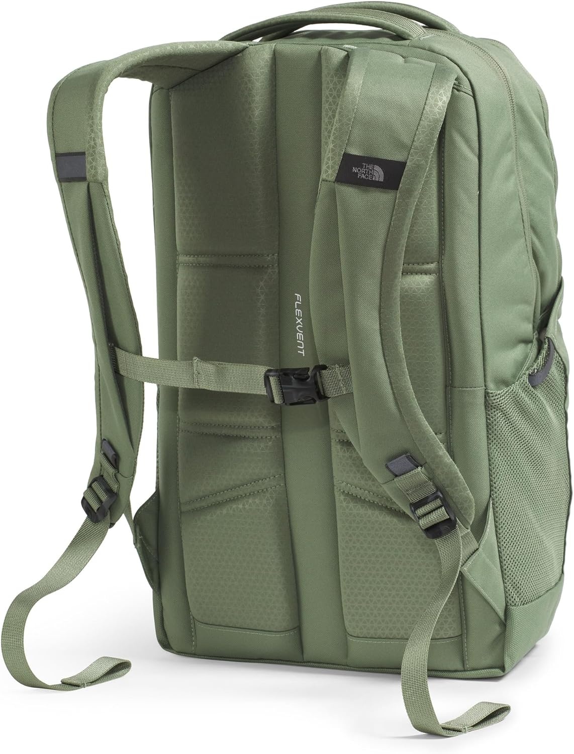 imageThe North Face Jester Everyday Laptop Backpack Commuter Daypack Water Repellent Laptop Sleeve Khaki StoneForest Olive One SizeBark MistTnf Black