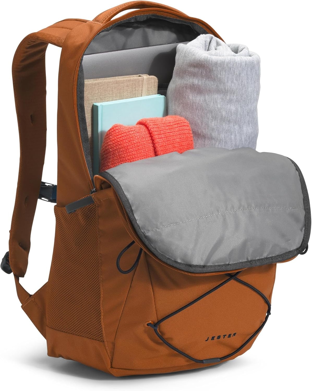 imageThe North Face Jester Everyday Laptop Backpack Commuter Daypack Water Repellent Laptop Sleeve Khaki StoneForest Olive One SizeLeather BrownTnf Blacknpf