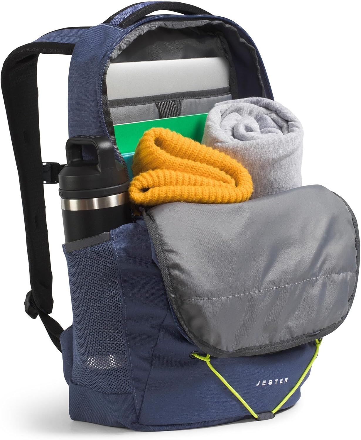imageThe North Face Jester Everyday Laptop Backpack Commuter Daypack Water Repellent Laptop Sleeve Khaki StoneForest Olive One SizeLunar BlueFizz Lime