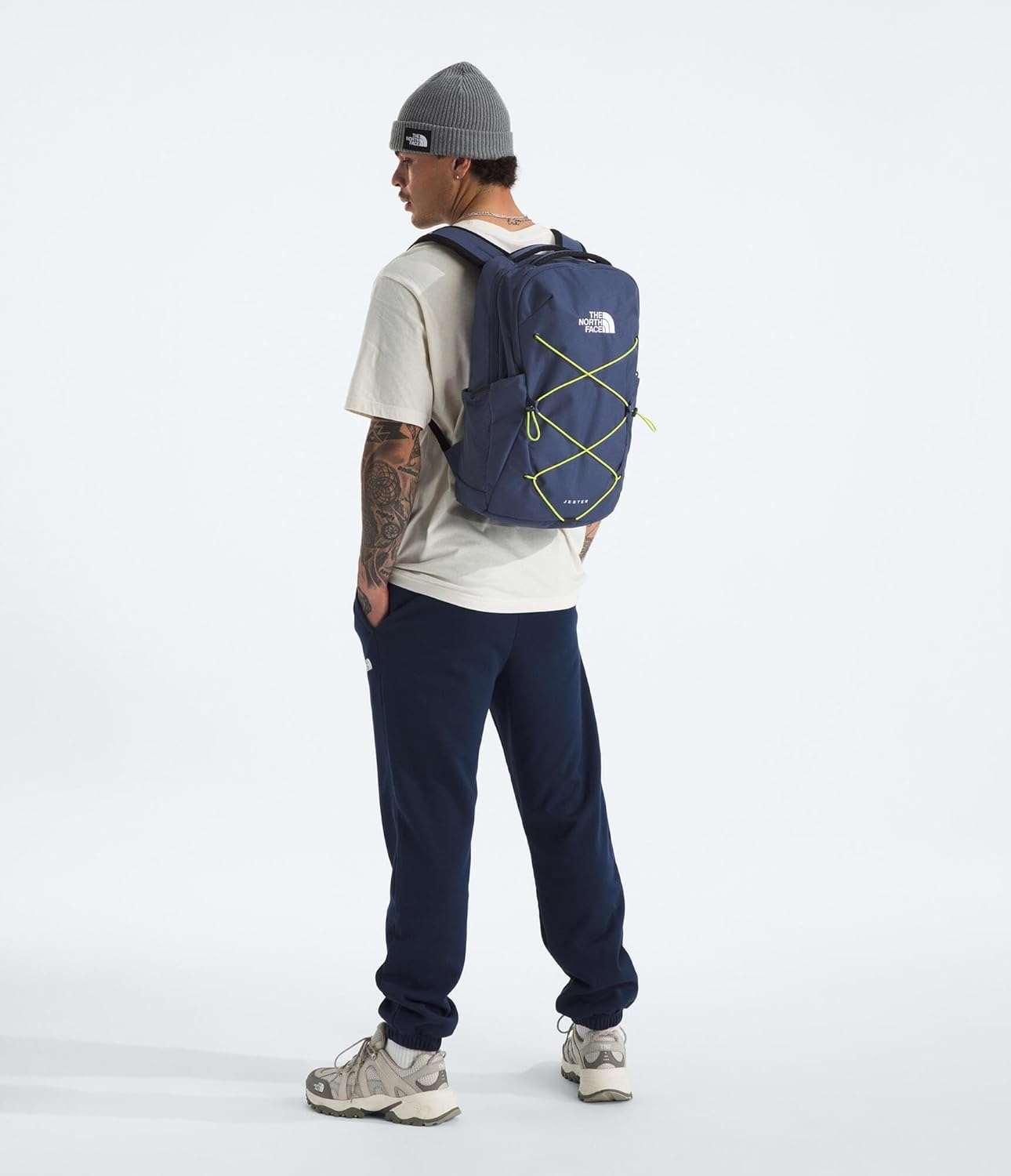 imageThe North Face Jester Everyday Laptop Backpack Commuter Daypack Water Repellent Laptop Sleeve Khaki StoneForest Olive One SizeLunar BlueFizz Lime